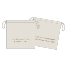 Sac sèche-cheveux 32x32 cm