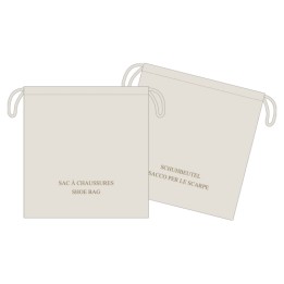 Sac à chaussures 38x40 cm