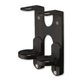 SUPPORTS MURAUX ECOPUMP - Double ABS noir