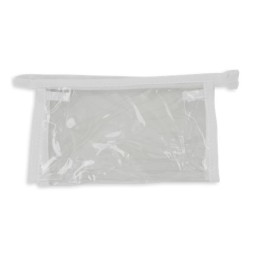 Trousse en plastique transparente