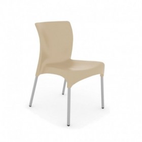 Chaise "Moon" sable - Hotelpros