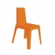  Chaise "Julia" orange - Hotelpros