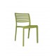Chaise "Lama" Vert olive - Hotelpros