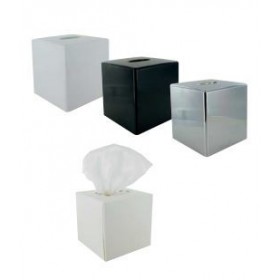 Lot de 30 boîtes carton cube à mouchoirs - Hotelpros
