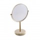 Miroir grossissant sur pied Fiesta or - Hotelpros