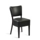 Chaise Club noire - Hotelpros