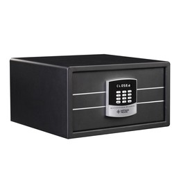 Coffre-fort HARTMANN HS 458-01 - vue 3/4 face avec serrure électronique